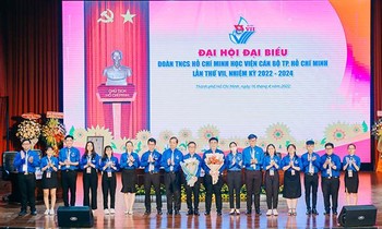 Đại hội Đoàn điểm cấp Thành phố Học viện Cán bộ TP. HCM