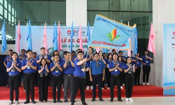 Tuổi trẻ Học viện Cán bộ TP. HCM xuất quân chương trình tình nguyện 'Mùa Hè Xanh'