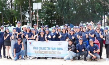 Đoàn viên, thanh niên tỉnh Bà Rịa - Vũng Tàu ra quân chương trình 'Hãy làm sạch biển 2022'