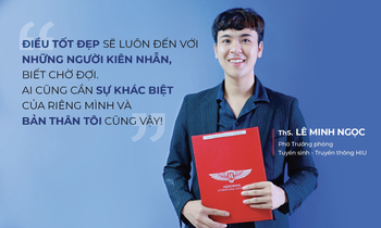 MC Lê Minh Ngọc: Từ chàng trai mê nghệ thuật đến giảng viên Đại học