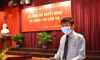 PGS.TS. Phạm Minh Sơn được bổ nhiệm làm Giám đốc Học viện Báo chí và Tuyên truyền