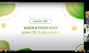 HACKATHON 2022: Kinh tế tuần hoàn - 48H Khởi nghiệp xanh