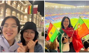 Du học sinh ngành tiếng Ả Rập tại Qatar hào hứng với World Cup 2022