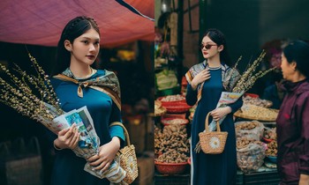Cảm nhận không khí chợ Tết qua bộ ảnh của nữ sinh Đại học Vinh