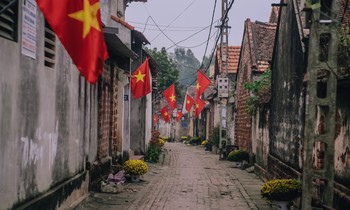 Tết truyền thống ở Làng cổ Đường Lâm