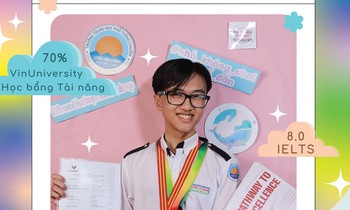 Nam sinh Phú Yên có điểm SAT top 1% thế giới giành học bổng 2,3 tỷ đồng