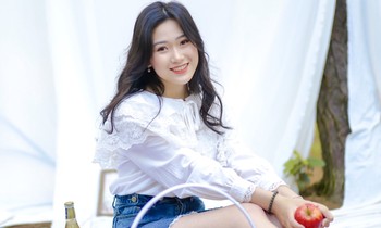 Mê mẩn với vẻ đẹp trong veo của tân sinh viên trường Đại học Thủy lợi