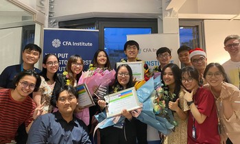 RMIT giành chiến thắng vòng quốc gia cuộc thi Phân tích đầu tư của Học viện CFA