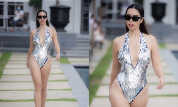 Mừng sinh nhật thương hiệu áo tắm do mình sáng lập, Hà Anh "chơi lớn" khiến dân tình trầm trồ