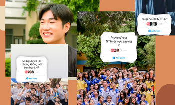 Gen Z "gây bão" Instagram với trend đăng ảnh trường cấp 3 nhưng "không nói tên trường"