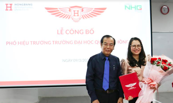 Trường ĐH Quốc tế Hồng Bàng có Phó Hiệu trưởng mới