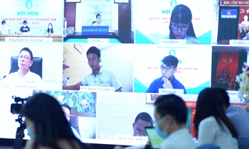 Hội nghị Ban thư ký T.Ư Hội Sinh viên Việt Nam diễn ra theo hình thức trực tuyến tại 30 điểm cầu trên cả nước.