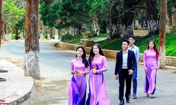 Trường Đại học Đà Lạt thường thu hút đông khách tham quan