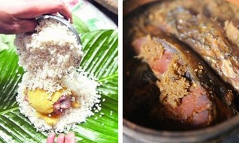 Bánh chưng nhân cá kho độc lạ; đào thất thốn giá bạc triệu chờ khách mua chơi Tết