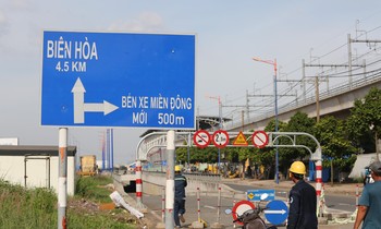 Vướng mặt bằng, dự án hạ tầng giao thông quanh bến xe Miền Đông mới ì ạch