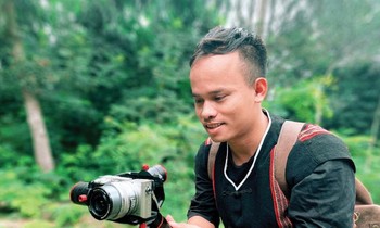 Hồ Văn Ngởi mơ ước trở thành một nhà làm phim chuyên nghiệp
