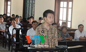 Bị cáo Hà tại tòa