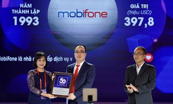 MobiFone được vinh danh top 6 thương hiệu dẫn đầu 2020 do Forbes bình chọn