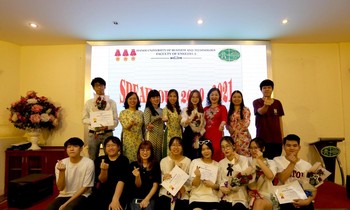 Khoa Tiếng Anh A tổ chức cuộc thi sinh viên nói tiếng Anh giỏi lần thứ 5