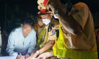 Tài xế xe cứu thương vi phạm nồng độ cồn
