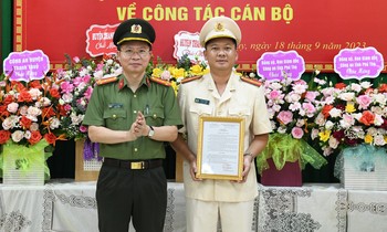 Điều động, bổ nhiệm cán bộ chủ chốt Công an 6 tỉnh, thành