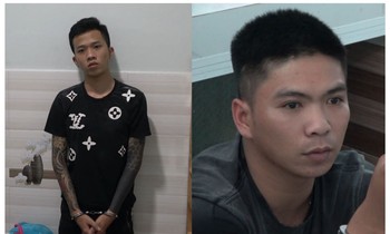 Bắt hai nghi phạm cướp giật tài sản, thu giữ súng, bình xịt hơi cay