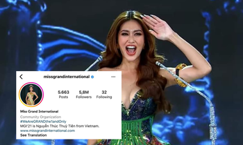 Đoàn Thiên Ân "out" Top 10: Ai cũng tiếc nuối, tài khoản Miss Grand tụt 1 triệu lượt theo dõi