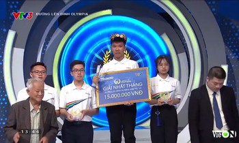 Chủ nhân vòng nguyệt quế Tháng Đường Lên Đỉnh Olympia gọi tên nam sinh Thanh Hóa