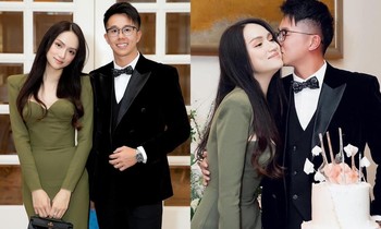 Hoa hậu Hương Giang đón tuổi 30, Matt Liu ngọt ngào: "Khó khăn thế nào anh vẫn ở cạnh em"
