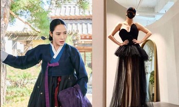 Kim Hye Soo khoe ảnh thử đồ quyến rũ, khác hẳn vẻ kín đáo của "Trung điện nương nương"