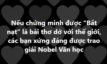 Tác giả bài thơ được đưa vào SGK đáp trả gay gắt, chê netizen "mất khả năng cảm thụ"