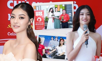 Á hậu Kiều Loan: Hạnh phúc khi có thể trao giọt máu của mình cho người bệnh đang cần