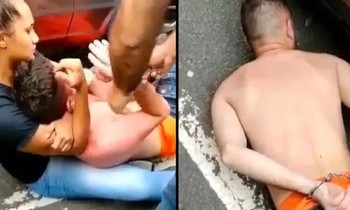 Giật điện thoại của cô gái chờ taxi, ai dè đụng trúng cao thủ Judo và lãnh trọn hậu quả