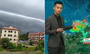 Bầu trời như bị tách làm đôi khiến người dân sợ không dám ra đường, báo hiệu điều gì?