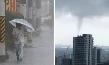 Video lốc xoáy tự bão Lan phát sinh Lúc đổ xô Nhật Bản, mưa to lớn trước đó chưa từng đem chi phí lệ