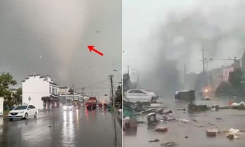 Video lốc xoáy kinh hoàng bất thần xuất hiện nay ở Trung Quốc, mức độ tàn huỷ ko thể dự báo