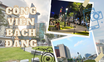 Công viên bến Bạch Đằng (TP.HCM): Lên hình góc nào cũng đẹp không khác "studio ngoài trời"