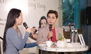Ra mắt sách mới "Mình ngồi xuống kể tổn thương trong lòng", Minh Dự không sợ bị so sánh