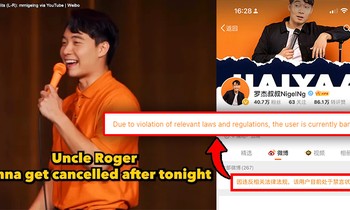 Uncle Roger "vạ miệng" khiến dân mạng xứ Trung nóng mặt, tài khoản Weibo bị khóa