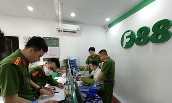 Công an Bắc Giang kiểm tra chi nhanh Cty Cổ phần kinh doanh F88