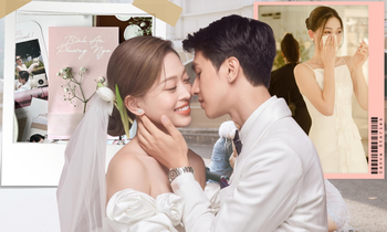 Bình An viết thư tay gửi Phương Nga trước hôn lễ, cô dâu xúc động khi nhìn thấy váy cưới