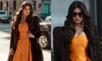 Hoa hậu hoàn vũ Harnaaz Sandhu bị chê chọn trang phục kém sang khi tới Tuần lễ Thời trang