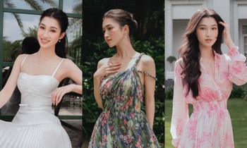 Á hậu Phương Nhi xinh đẹp dịu dàng như tiểu thư trong loạt ảnh thời trang mới
