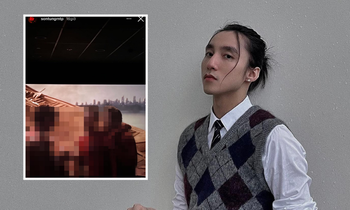 Dù rạp đã có quy định cấm, Sơn Tùng vẫn vô tư chụp ảnh phim rồi khoe trên Instagram