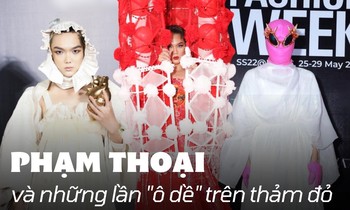 Phạm Thoại và những lần "ô dề" trên thảm đỏ: Cá tính hay đang làm xấu hình ảnh bản thân?