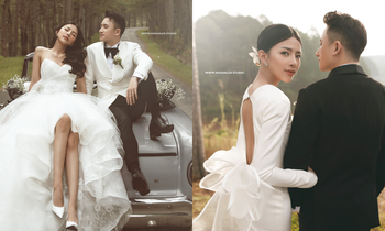 Bộ ảnh cưới lãng mạn chụp ở Đà Lạt của Phan Mạnh Quỳnh: Nhan sắc cô dâu chiếm "spolight"