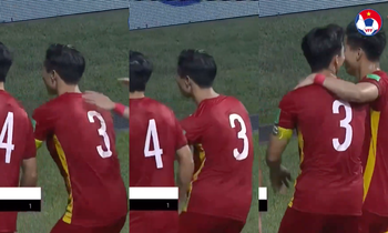 Video: Quế Ngọc Hải lắc hông ăn mừng siêu dễ thương sau cú sút phạt đền đưa tỉ số lên 2-1