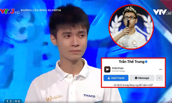 Drama cuộc thi quý 3 Olympia: Thí sinh về Nhì từng bỏ trường chuyên, bị đàn anh "cà khịa"?