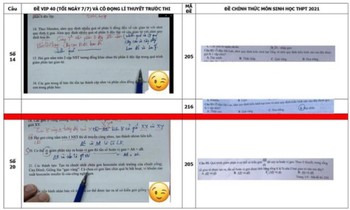 Nghi vấn lộ đề thi môn Sinh học kỳ thi Tốt nghiệp THPT 2021: Bộ Công an vào cuộc xác minh