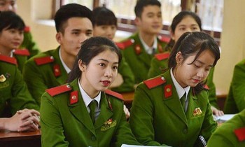 Tuyển sinh đại học ngành Công an năm 2022: Thay đổi quy định về chiều cao, độ tuổi